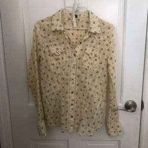Free people Button down Shirt